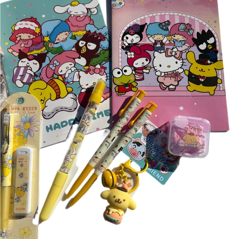 Sanrio PomPom Purin Sanrio Bundle - Picture 8 of 9